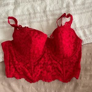 Victorias Secret 34 D Body by Victoria Bustier Bra